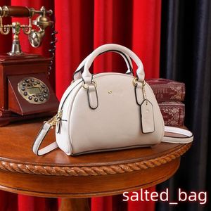 Neue Presbyopie Schulter Messenger Tasche Erdbeere Gedruckt Tragbare Shell Zipper Brötchen-förmige Taschen