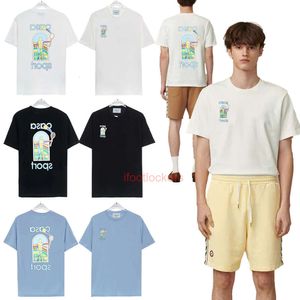 ポロカサブランカメンズTシャツ新しい短袖