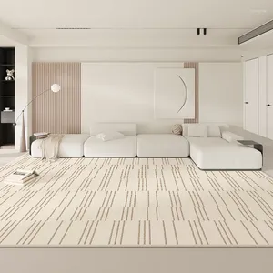 Carpets F001-French Living Room Waterproof Loop Pile Carpet Bedroom Coffee Table Sofa Cream Style Light Luxury High-end Floor Mat