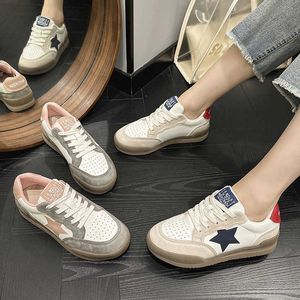 Little White Womens 2024 Spring New Sports and Casual Fashion Dopamine Color mångsidig Forrest Gump Womens