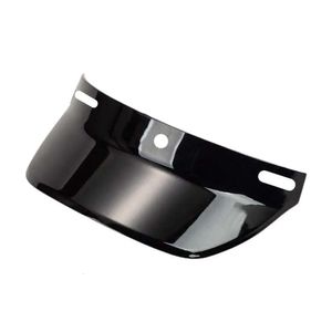 Ulepszenie Universal Open Visor z 3-Snap Design Vintage and Face Helmet Motorcycle Sunshields Anti UV Sunshine O2Y2