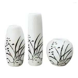 Vasen, kleine Vase, Mini-Haus-Requisiten, Miniaturszene, Keramik-Zubehör, Verzierung, Pflanzendekoration