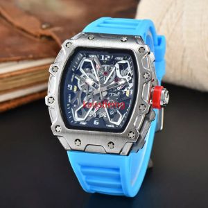 2024 Luxury Men's Watch Sapphire Mirror Top Designer High Quality Datejust 47mm Quartz Watch Lysande gummiband Vattentät sport Montre Luxe Watches