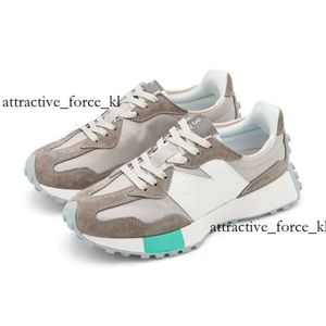 New Balance327 Tênis New Balance Feminino Low Jogging Camuflagem Marrom Camuflagem Branco Cinza Azul Feijão Leite Luz Camelo Branco Grama Verde 27