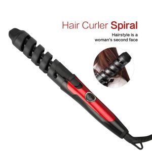 Irons Hair Curler Wave Curling stick Magic care Styling Tool Spiral Curling Stick Professional Hair Salon Wand Curling iron