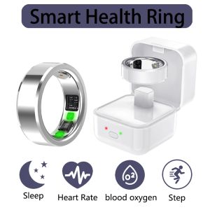 Spårare C3 Smart Monitoring Ring med Charging Point App Health Ring Aktivitet som spårar blod syre hjärtfrekvensövervakning