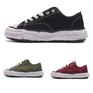 Il marchio MMY dissolve le scarpe firmate scarpe casual casa Mihara Yasuhiro verde fan con la suola spessa Papà scarpe da ginnastica casual sportive