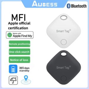 Trackery oryginalne dla Apple Znajdź mój mini inteligentny utwór gps do odwrotnej ścieżki grzbiet Zagubiony telefon komórkowy Pet Children iOS System Smart Air Tag Smart Tag