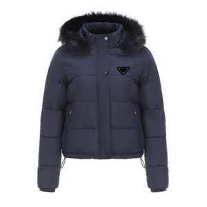 Giacche da donna di alta qualità Designer Cappotti invernali Parka da donna con cappuccio Lettera con cappello collo in pelliccia ispessita per il calore Piumino Giacca invernale top Cappotto da coppia