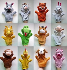 Estatuetas de animais no atacado, bonecas, lobos, ursos, tubarões, sapos, estatuetas de pelúcia, educação infantil, brinquedos de aprendizagem, fantoches infantis, fantoches de Natal02