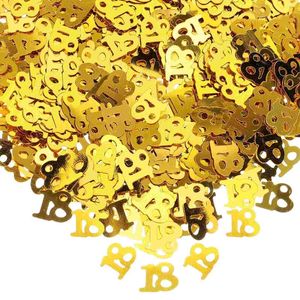 Party Decoration 600 PC Scrapbooking Birthday Confetti Number Commemorate Para Fiesta Scrapbooks