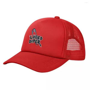 Bollmössor LODED DIPER Safety Pin Logo Trucker Vuxen Ermonterade hattar Racing Cap justerbar Snapback Mesh Baseball Summer