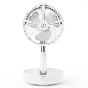 Portable Folding Retractable Floor Low Noise 7200Mah Spray Fan Outdoor Remote Control Bedroom Desk Cooling Summer