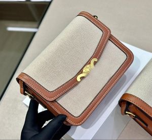 Triomphes Leder Schwarz Beige Khaki Rot Rosa Umhängetasche Damen Handtaschen Unterarm Echtleder Silber Gold Ketten Geldbörse Taschen