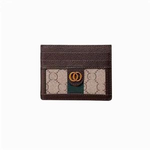 5A luksusowy projektant karty origina g Wysokiej jakości oryginalne skórzane kobiety torebki mini -portfelowe monety