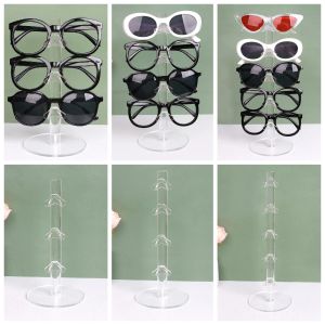 Racks Acrylic Glasses Display Stand Shelf Eyeglasses Showcase Rack Jewelry Holder Glasses Display Props Glasses Display Rack Organizer