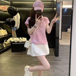 Vivid Playful Small Stature Skirt for Women in Summer 2023, New Casual and Fashionable Internet Celebrity Explosive Street Two-piece Set