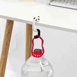 Ganci da viaggio sacchetto di plastica portatile gancio per animali carino per appendere borsa da tavolo decorativa supporto da parete portaoggetti per borsa