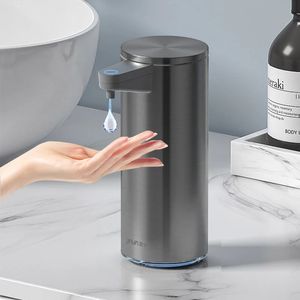 Dispenser di sapone elettrico senza contatto con sensore a infrarossi Dispenser di sapone liquido per cucina domestica Bagno 240312