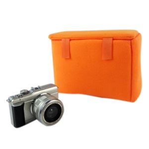 Cobre Portátil DSLR SLR Camera Inner Insert Bag Partição Acolchoada Protetor Velvet Case AC889