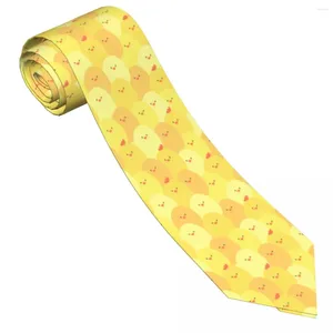 Yay bağları sevimli chikens kravat karikatür iş boyun klasik erkekler için gündelik baskılı yaka kravat hediyesi