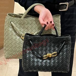Andiamo Tote Bag Designer Luxury Evening Bags Tote Shopping Crossbody Shoulder Hobo Bags Intreccio Leather Fashion Purse Handväska