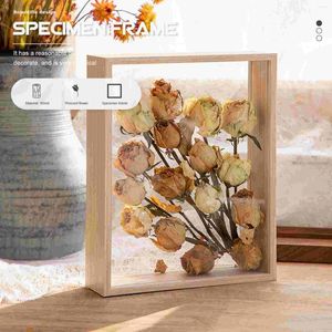 Çerçeveler Kurutulmuş Çiçek PO Çerçeve Bellek POS Ekran Rafları Örnek Stand Örgütü
