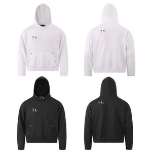 Thug Club Park Zaifan av samma stil stjärnordad mån metall design hoodie män och kvinnor high street casual ins