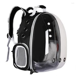 Cat Carriers Bags Backpack Portable Transparent Space Pet Bag For Going Out Supplies Breathable