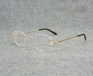 Мужские овальные очки из прозрачного стекла с квадратным пальцем в произвольном порядке, очки с проволочной оптической металлической оправой, женские очки для чтения, Oculos ZRIC9131455