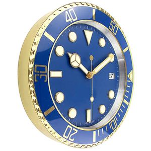 Orologi per decorazioni per la casa orologio moderno design moderno di alta qualità nuovissimi calendari di faccia luminosa in acciaio inossidabile DH3698