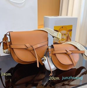 Дизайнерская седельная сумка, женские и мужские сумки через плечо с бантом, кожаная подвеска, женская сумка через плечо