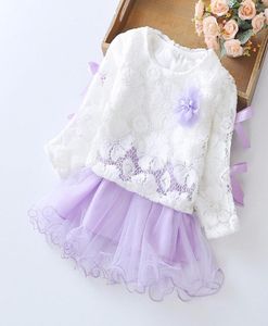 Baby Girl Princess Dress Spädbarn Girls Party Dresses Summer Kids Tutu Toddler Clothes7163876