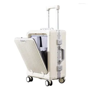 Suitcases 2024 Luggage 20 Inch Boarding Travel Password Box 24 Universal Wheel USB Charging Interface Multi-Function Trolley