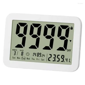 Wall Clocks Digital Countdown 9999-Days Timer Classroom For Study Fitness Drop