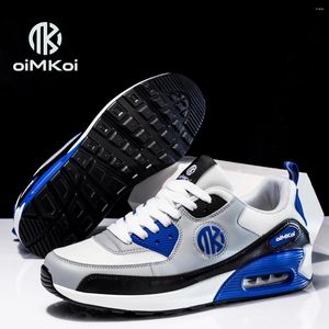 ウォーキングシューズoimkoi 9388男性/女性ファッションai cushion running runinable naperable zapatillas hombreカップルフィットネススニーカー