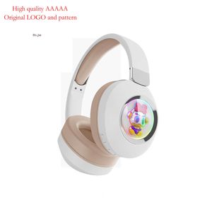 2023 Ny ST856 Space Module LED upplyste headworn Bluetooth -hörlurar (Duck Doll)