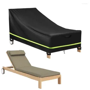 Capas de cadeira ao ar livre jardim sunbed capa móveis lounge reclinável protetor gramado acessórios para varanda quintal