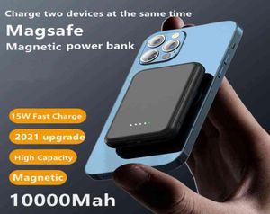 磁気ワイヤレスパワーバンクW高速携帯電話充電器用iPhoneミニプロマックスエクストラ外部バッテリーMAH J2206162047445
