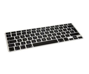 OEM Yeni Siyah SP Düzen Klavye Silikon Kapak MacBook Pro 13quot MacBook Air 13039039 İspanyol SP Klavye Kapağı9117288