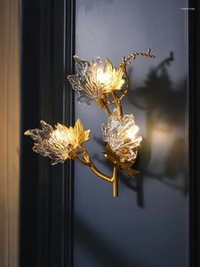 Lampa ścienna światło luksusowy salon Postmodern el Club High-end Villa Tła Projekt sypialni