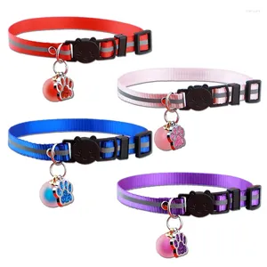 Dog Collars Cat Collar Necklace With Bell Pet Kitten Accessories Supplies