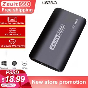 Harici SSD 128GB Taşınabilir Katı Hal Sürücüsü HDD 1 TB SSD Sabit Disk Mobile SSD TYPEC USB 3.2 PC Dizüstü Bilgisayar Masaüstü için Uyumlu