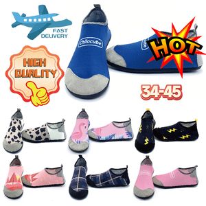 Sportowy buty gai sandały mężczyźni i kobiety brodzące buty boso boso sportowe buty wodne na zewnątrz para potoku niebieskie buty rozmiary 34-45 EUR