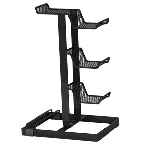 Racks Leeseph Detachable Controller Holder with Headset Stand, Game Controller Stand for Xbox PS4 PS5 Switch Pro, Gaming Accessories