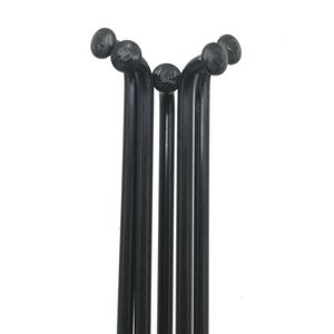 16 pezzi molto 12G 26 mm Jbend corpo tondo ED colore nero raggi della ruota della bici elettrica per motoriduttore BLDC ad alta velocità 240325