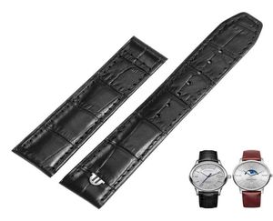 For MAURICE LACROIX Eliros Watchband First Layer Calfskin Wrist Band 20mm 22mm Black Brown Cow Genuine Leather Strap Watch Bands1629206