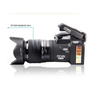 Zestaw każdą chwilę w oszałamiającej jasności z akcesoriami 2022 Hot D7200 Auto Focus Full HD Kit cyfrowy - zawiera 3 soczewki i zewnętrzną lampę błyskową