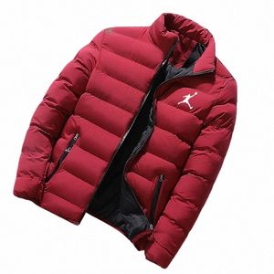 2023 Jacken Winter Herren Gepolsterte Jacke Mittleres Alter und Junge Große Größe Leichte und dünne kurze gepolsterte 23 Jacke Warmer Mantel y45d #