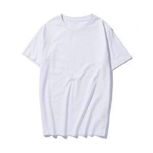 Magliette di lusso da uomo firmate estive sottili piccole ricamate in tinta unita corte T-shirt che tocca il fondo della camicia da coppia 004